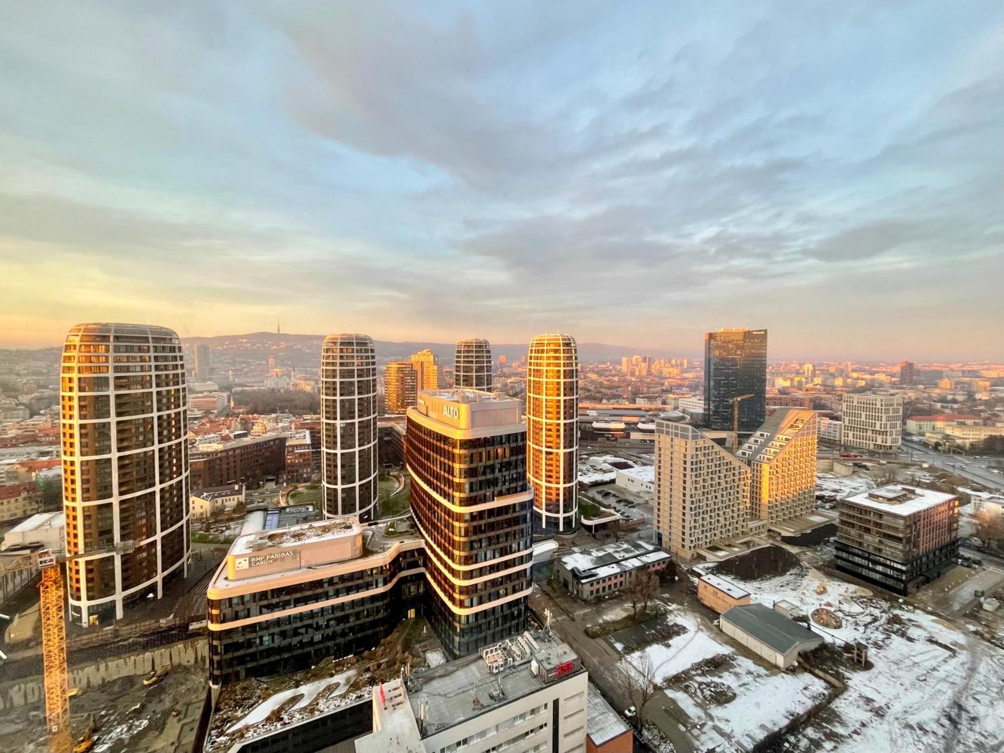 شقة Downtown View براتسيلافا المظهر الخارجي الصورة